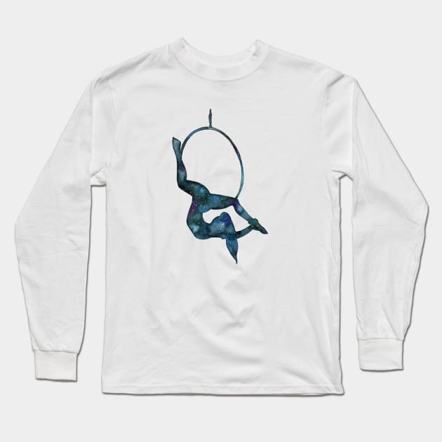 Galaxy Lyra Long Sleeve T-Shirt by LaBellaCiambella